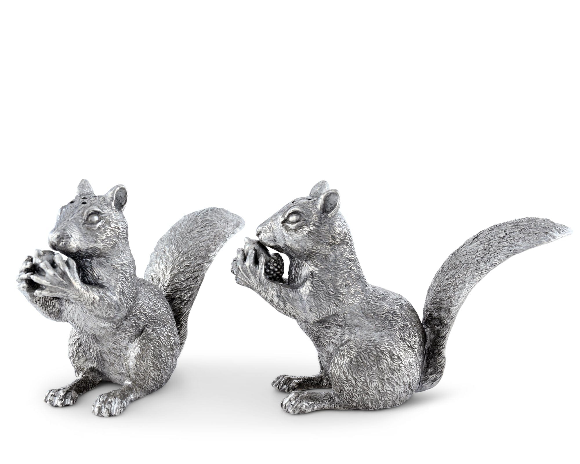 Pewter Squirrels Salt & Pepper Set