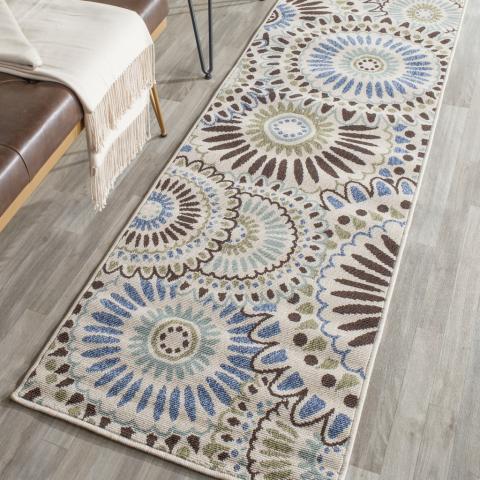 Veranda 091 Rug | Safavieh - VER091 - Cream / Blue