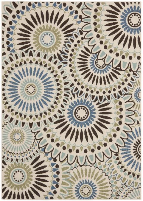 Veranda 091 Rug | Safavieh - VER091 - Cream / Blue