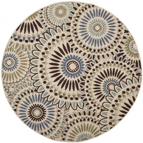 Veranda 091 Rug | Safavieh - VER091 - Cream / Blue