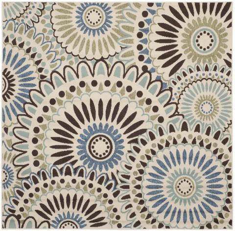 Veranda 091 Rug | Safavieh - VER091 - Cream / Blue