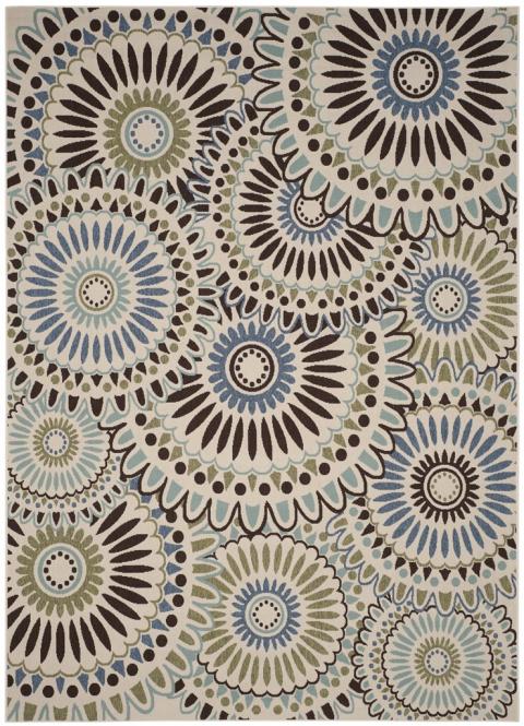 Veranda 091 Rug | Safavieh - VER091 - Cream / Blue