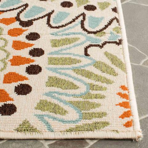 Veranda 091 Rug | Safavieh - VER091 - Cream / Chocolate