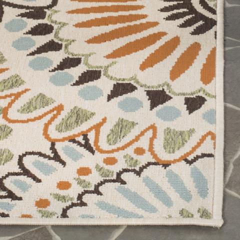 Veranda 091 Rug | Safavieh - VER091 - Cream / Chocolate