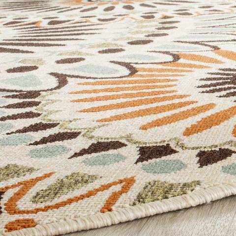 Veranda 091 Rug | Safavieh - VER091 - Cream / Chocolate