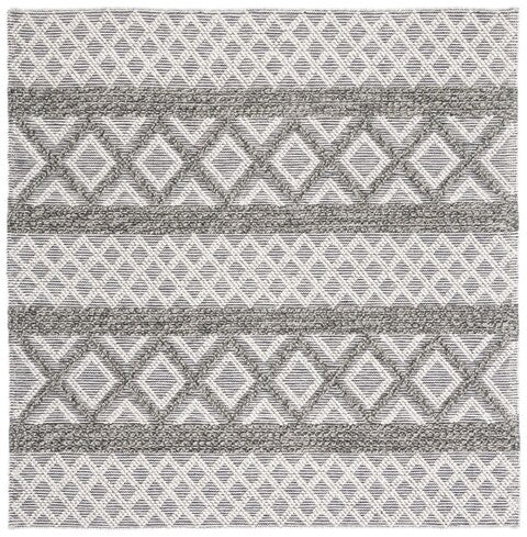 Vermont 211 Rug | Safavieh - VRM211 - Ivory / Dark Grey