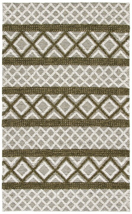 Vermont 211 Rug | Safavieh - VRM211 - Ivory / Dark Green