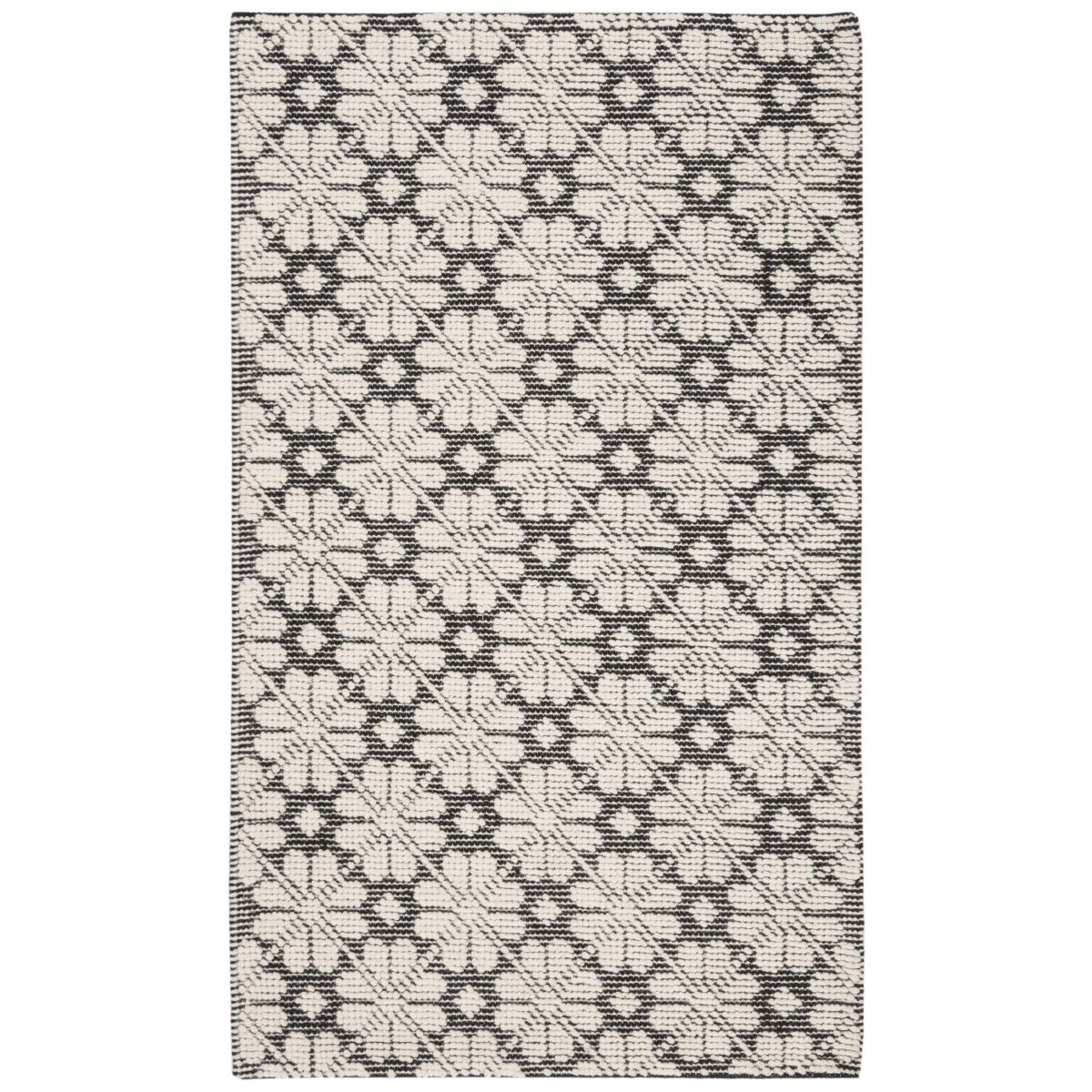 Vermont 303 Rug | Safavieh - VRM303 - Ivory / Black