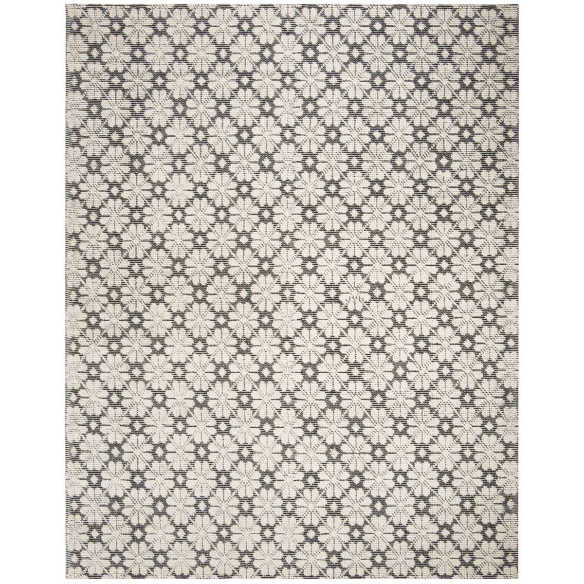 Vermont 303 Rug | Safavieh - VRM303 - Ivory / Black