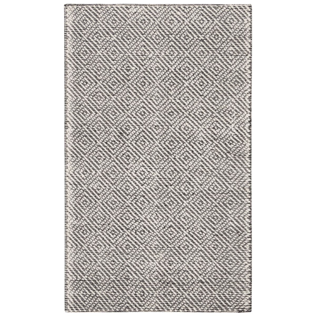 Vermont 305 Rug | Safavieh - VRM305 - Ivory / Black