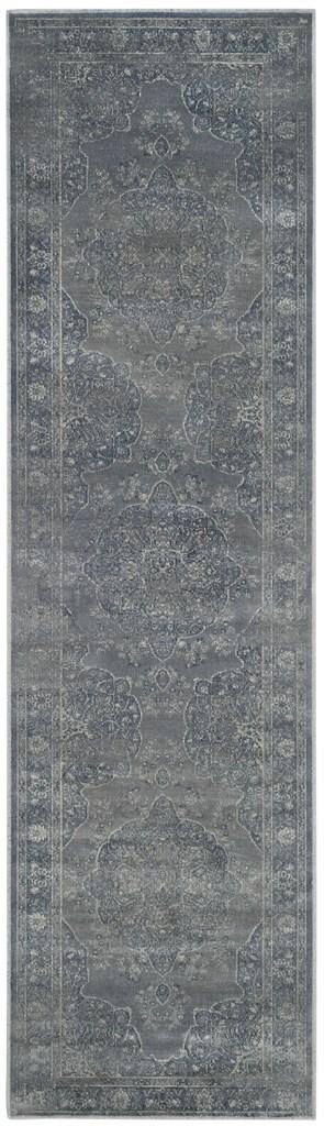 Vintage Glam 158 Rug | Safavieh - VTG158 - Light Blue / Light Grey