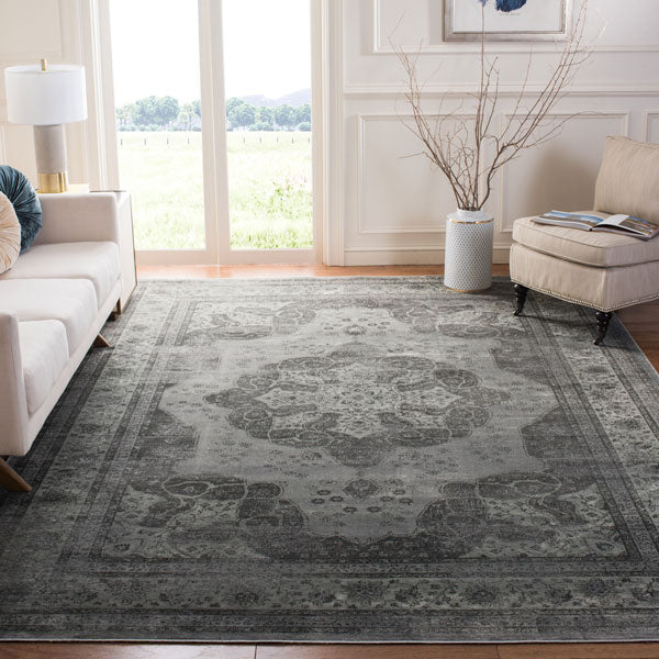 Vintage Glam 158 Rug | Safavieh - VTG158 - Grey / Multi