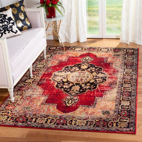 Vintage Hamadan 219 Rug | Safavieh - VTH219 - Red / Multi