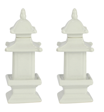 Mini White Pagodas