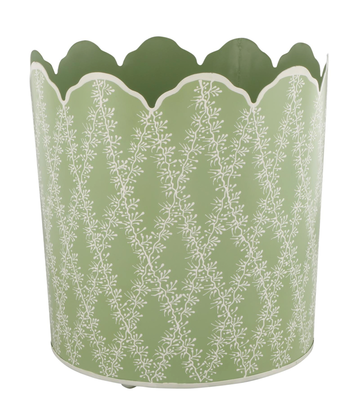 Spring Green Trellis Floor Planter