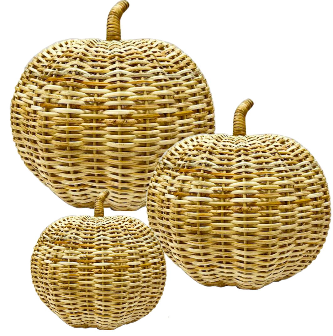 Wicker Pumpkins