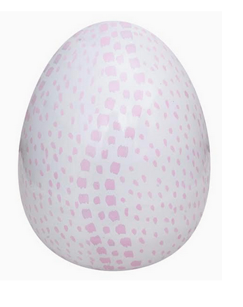 Stunning soft pink chinoiserie egg