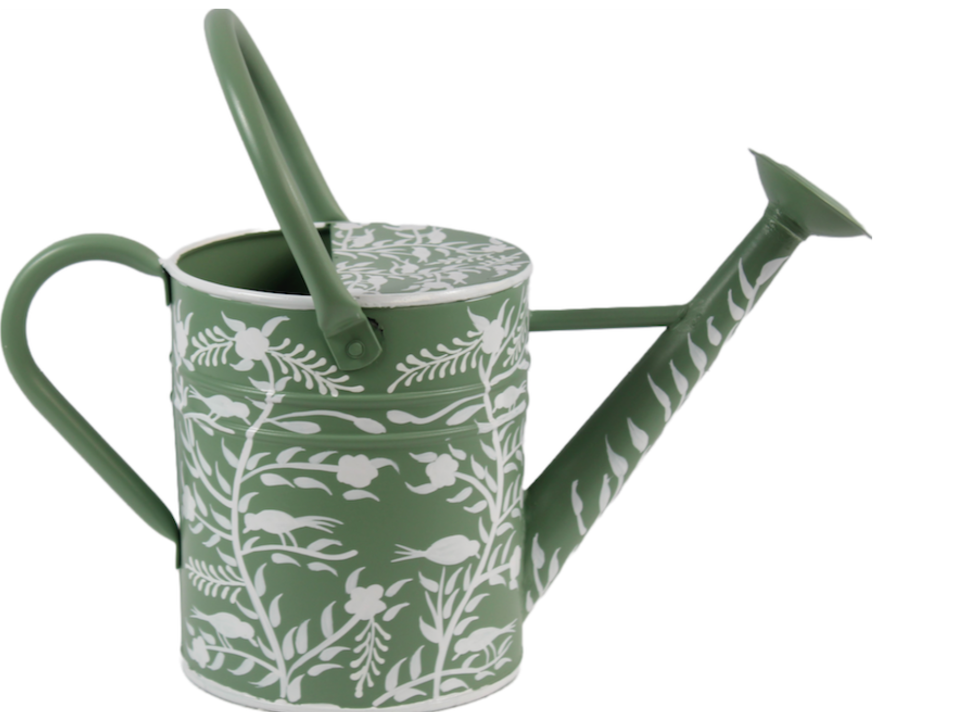 Green Chinoiserie Watering Can