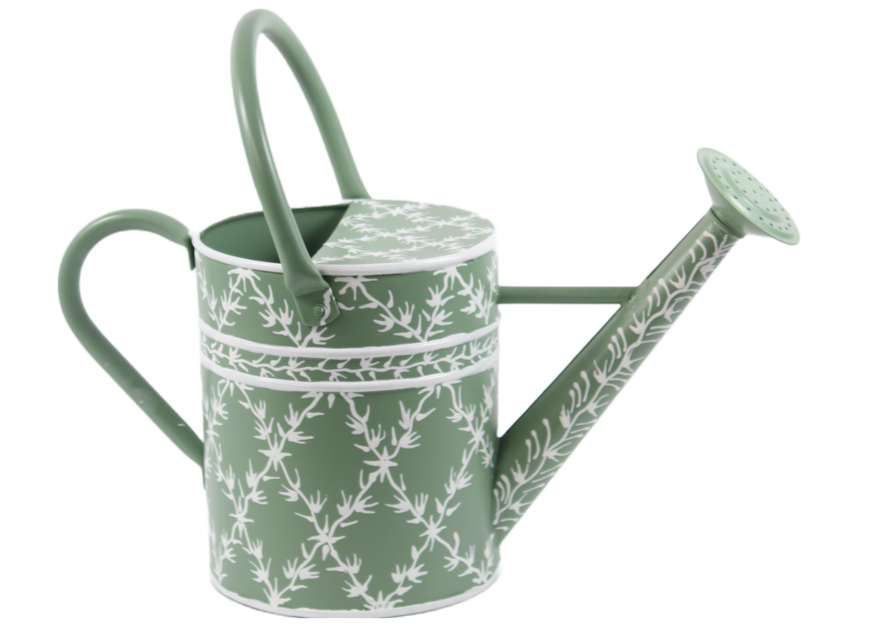 Green Trellis Watering Can