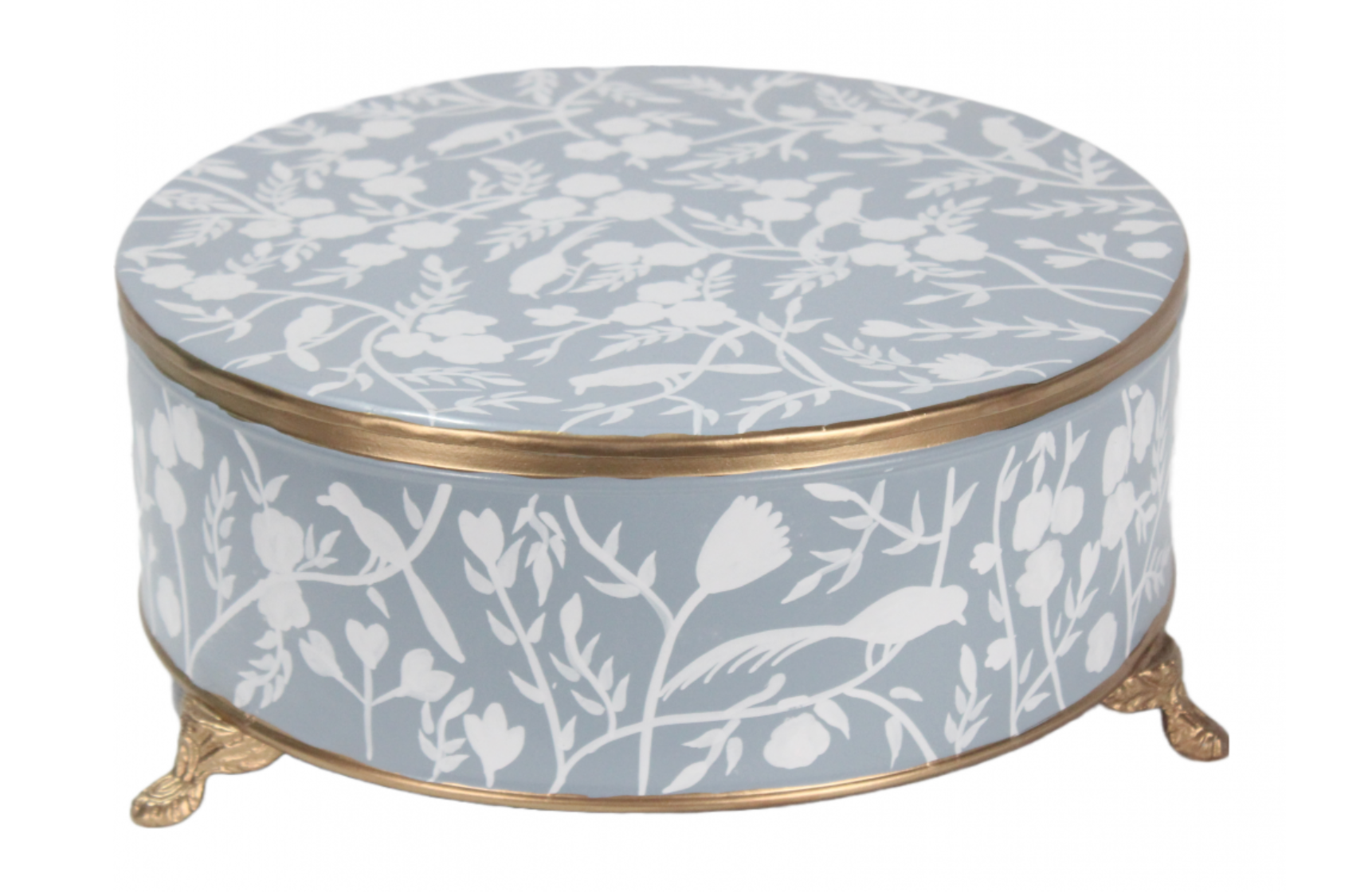 Pale Blue / White Chinoiserie Cake Platform