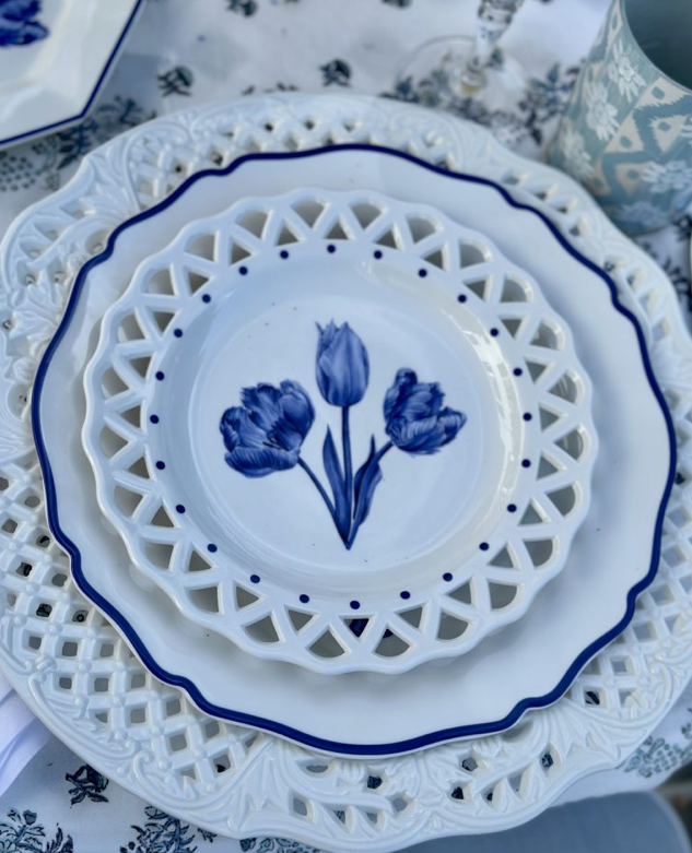 Tulip Salad Plate