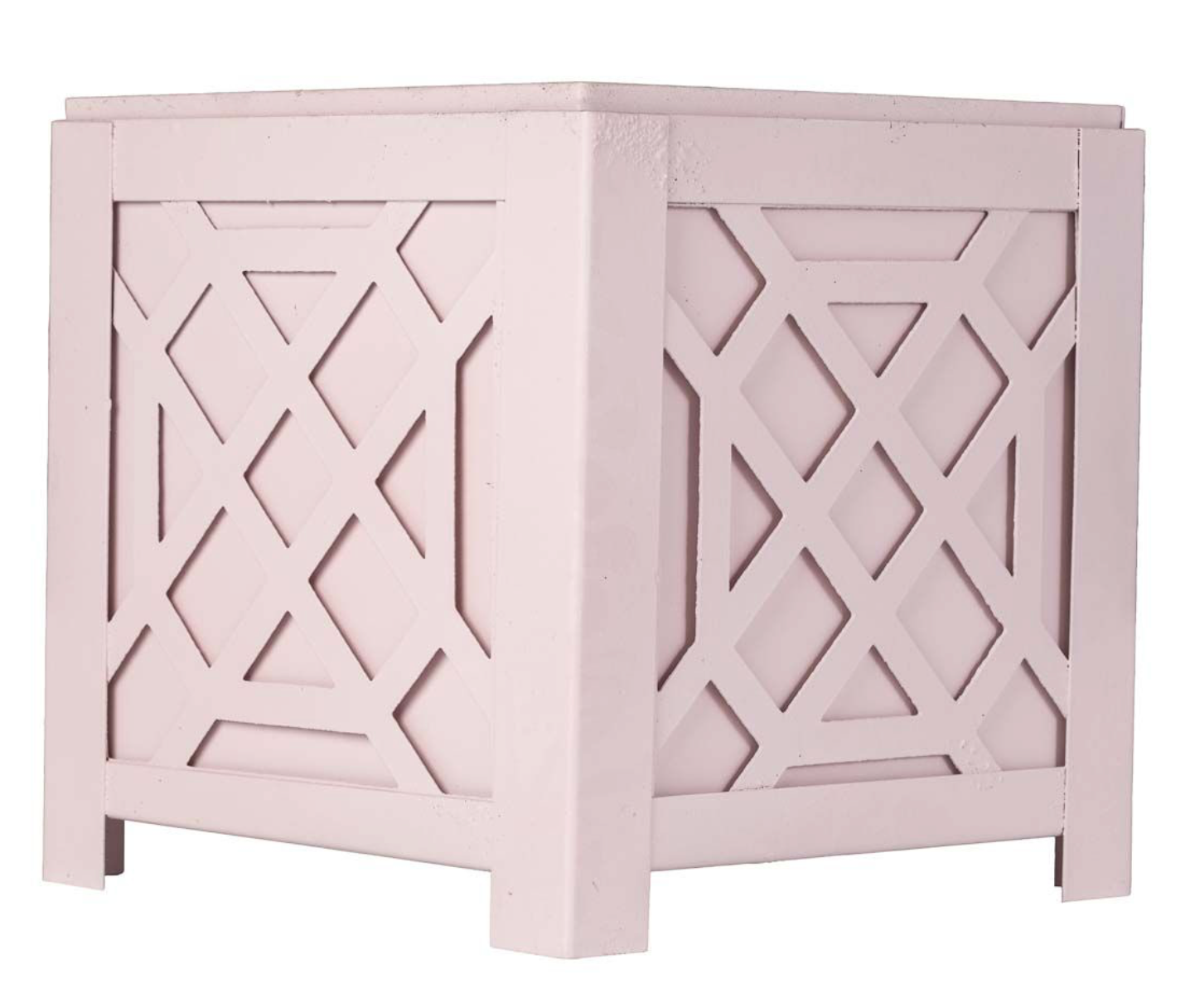 Pink Chippendale Planter