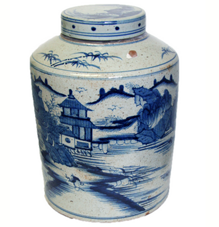 VILLAGE TEA JAR