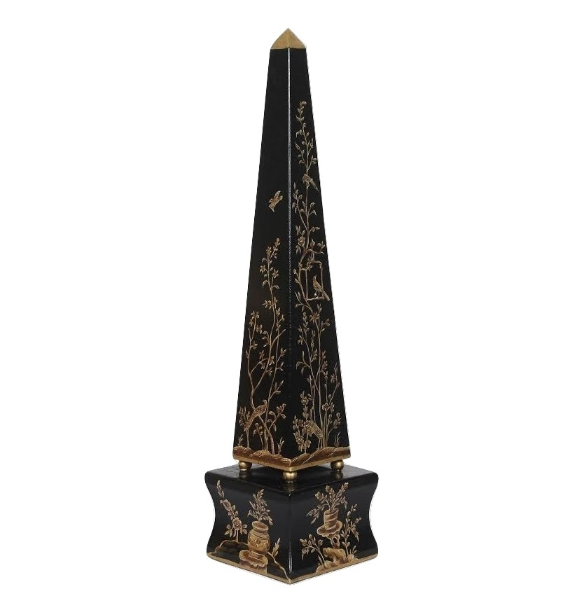 Black & Gold Obelisk