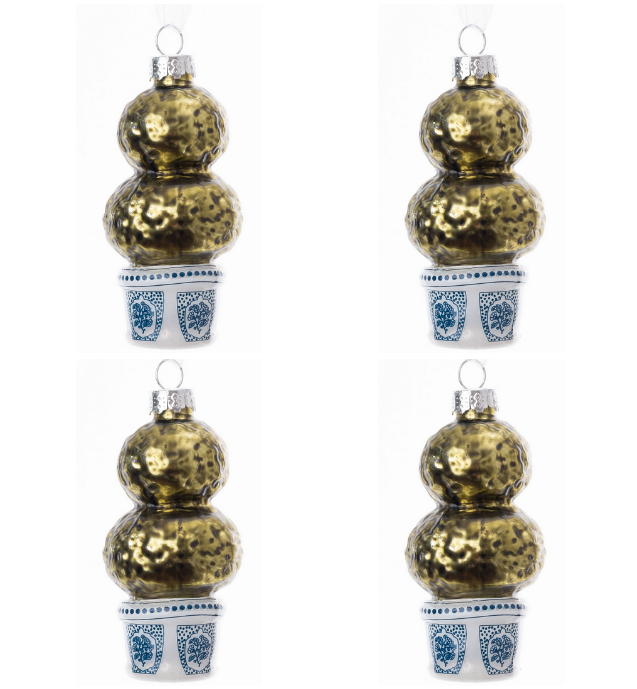 Blue Fall Topiary Blue Topiary Gift Topper