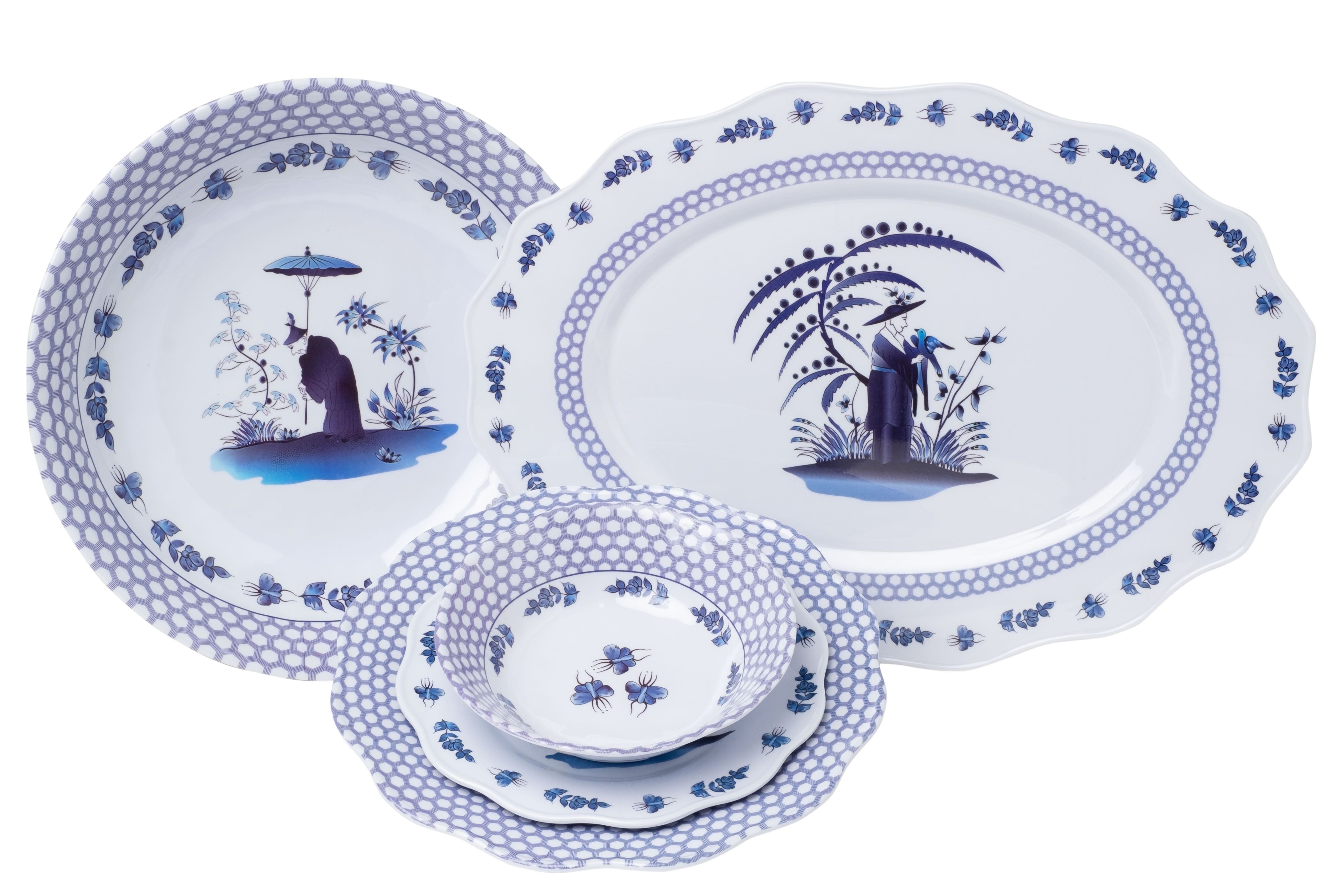 Figurine Melamine Dinnerware Collection