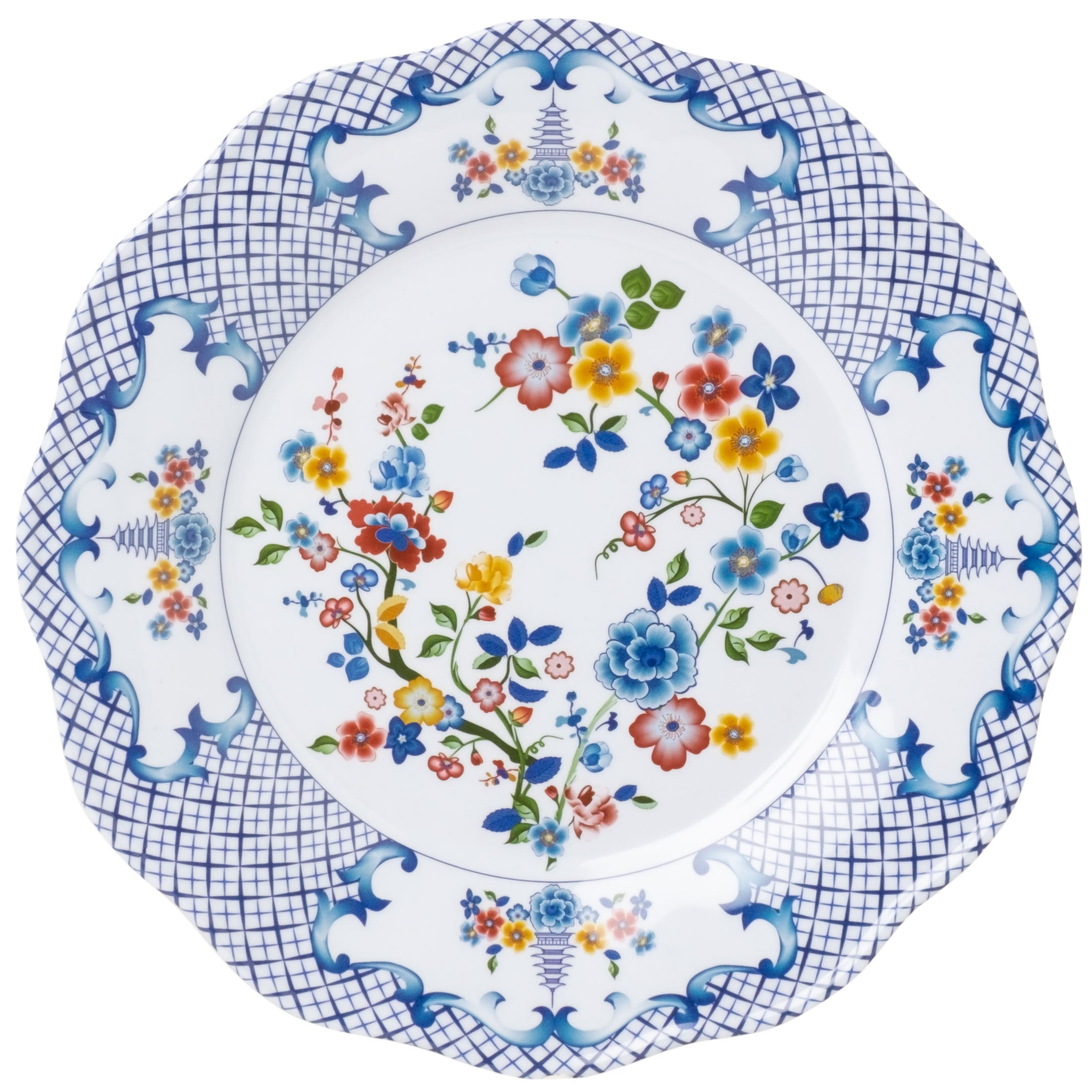 Colorful Floral Melamine Collection