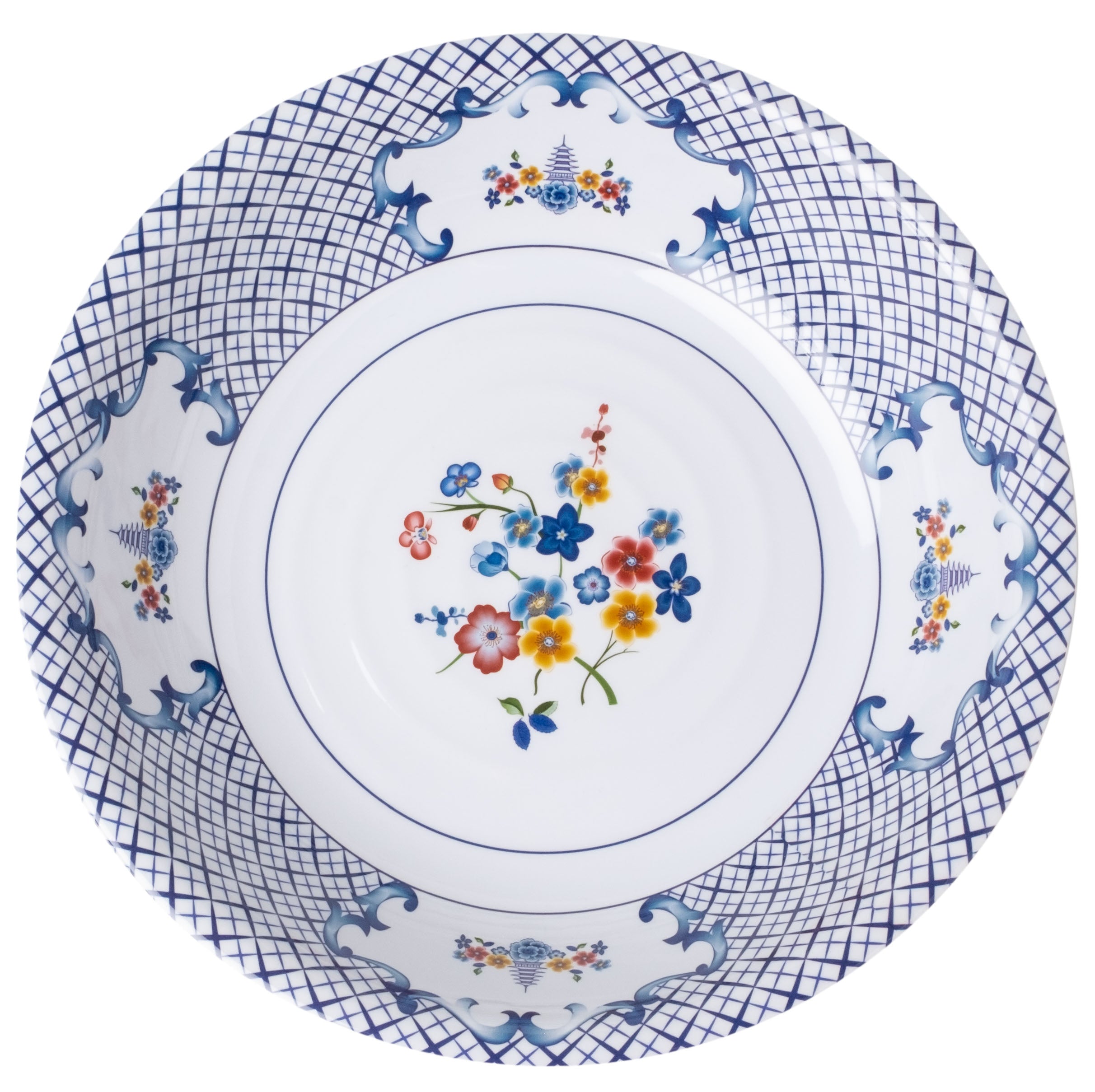 Colorful Floral Melamine Collection