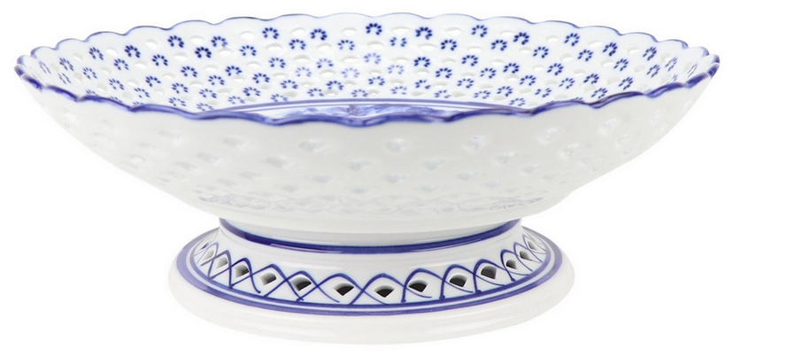 Pierced Footed Dish