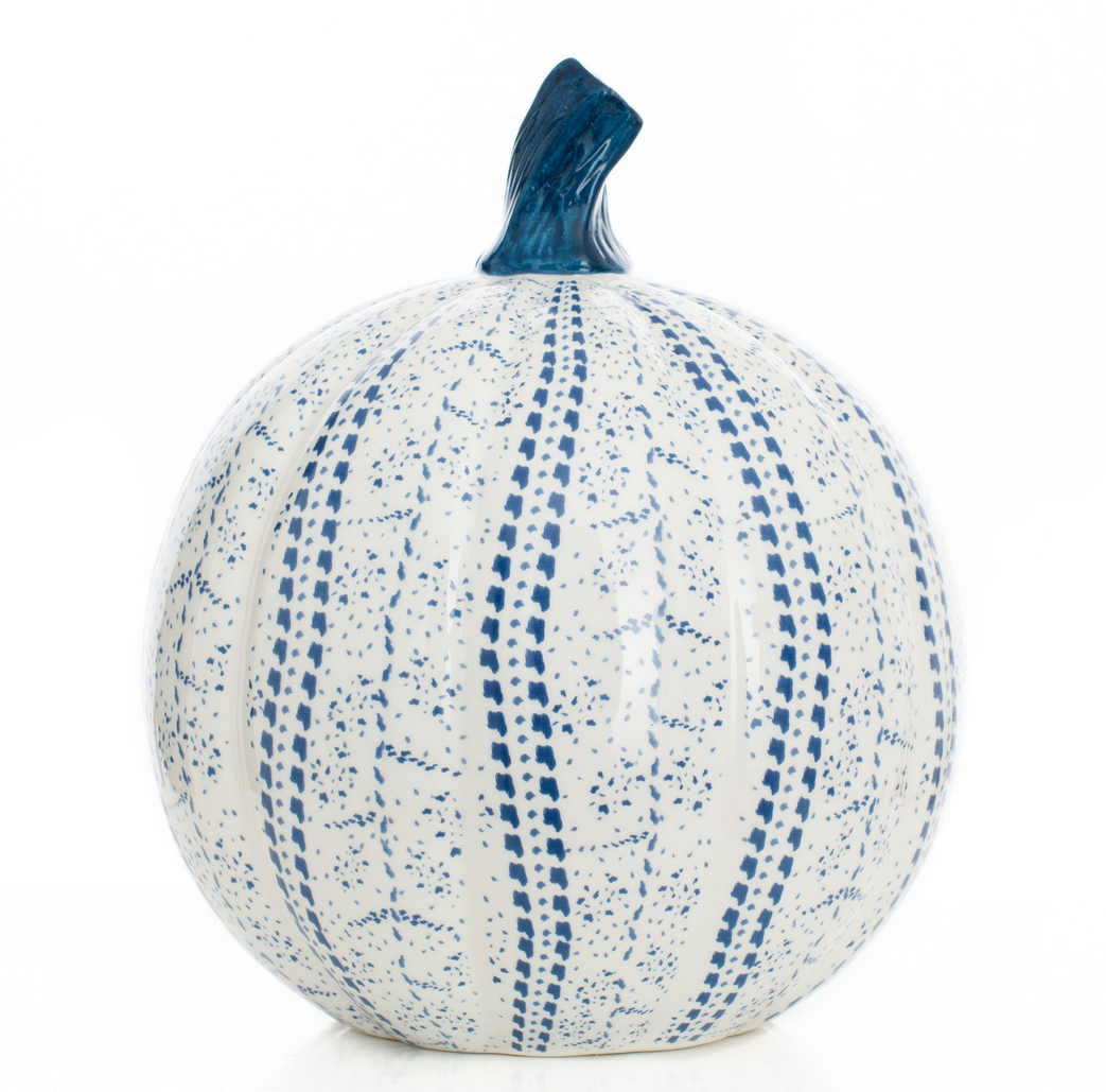 Medium Porcelain Pumpkin