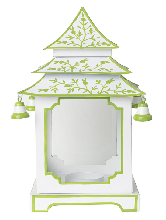 Fabulous new large crisp green leaf pagoda