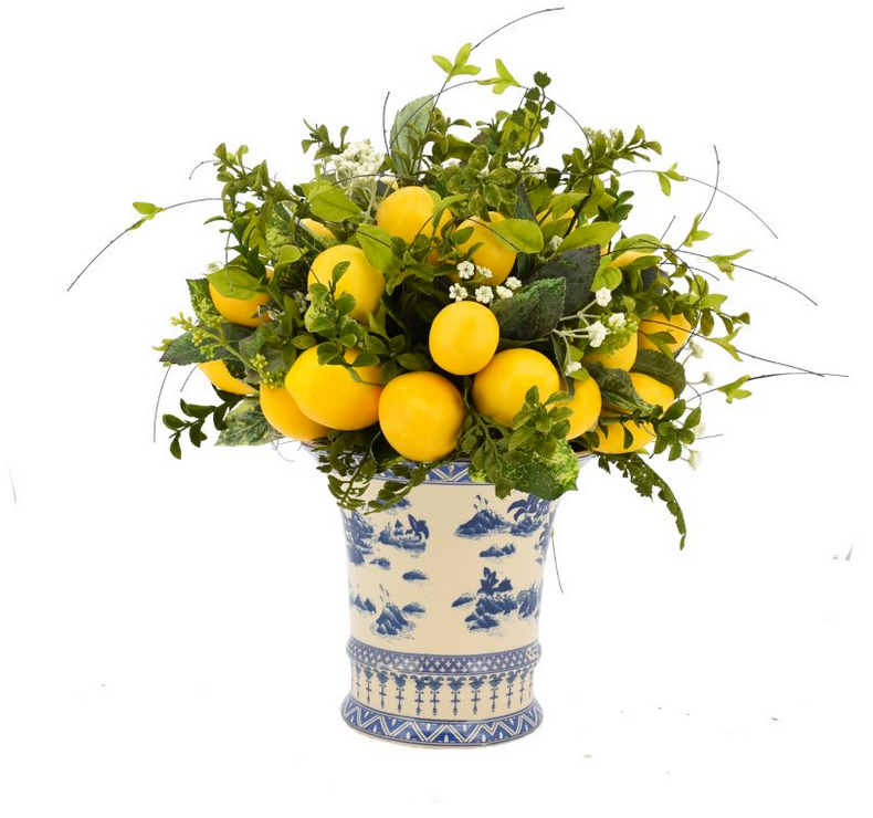 Fabulous Lemon and Greenery Arrangement