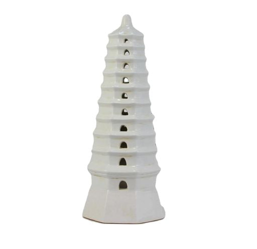 Mid Size White Pagoda