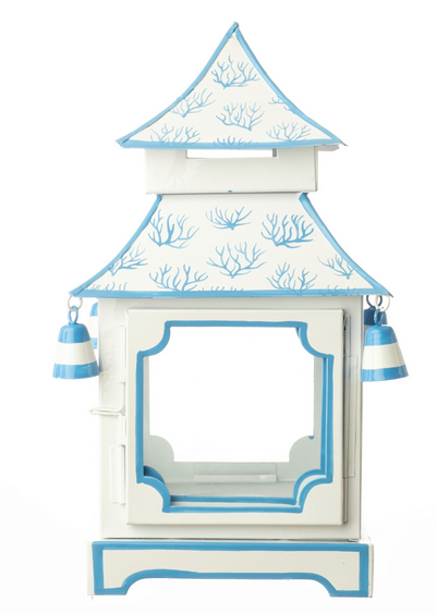 White & Blue Pagoda - Small