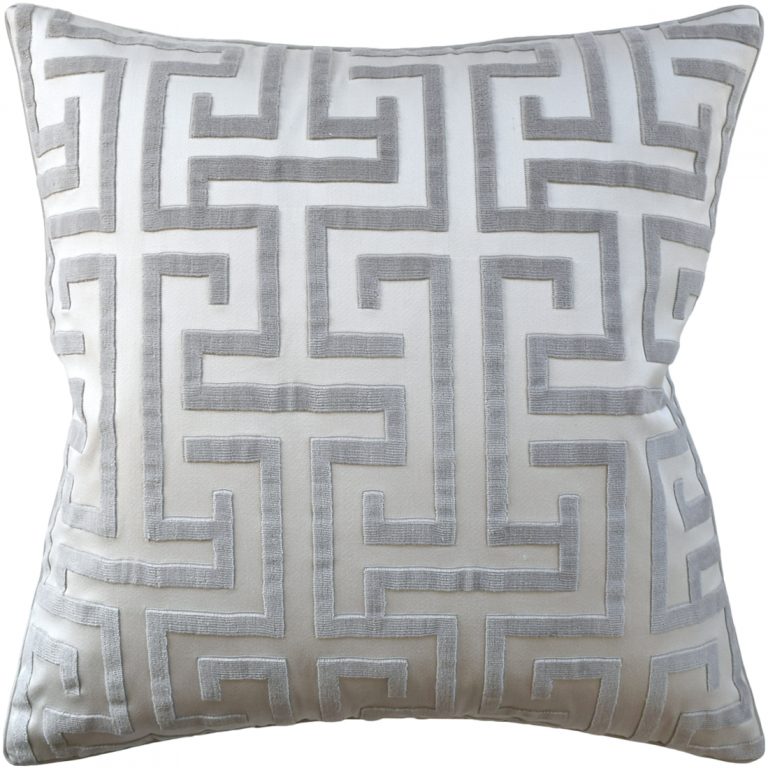 Ming Trail Gray Pillow