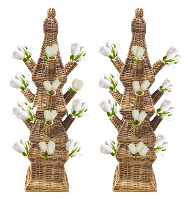 Wicker Tulipieres