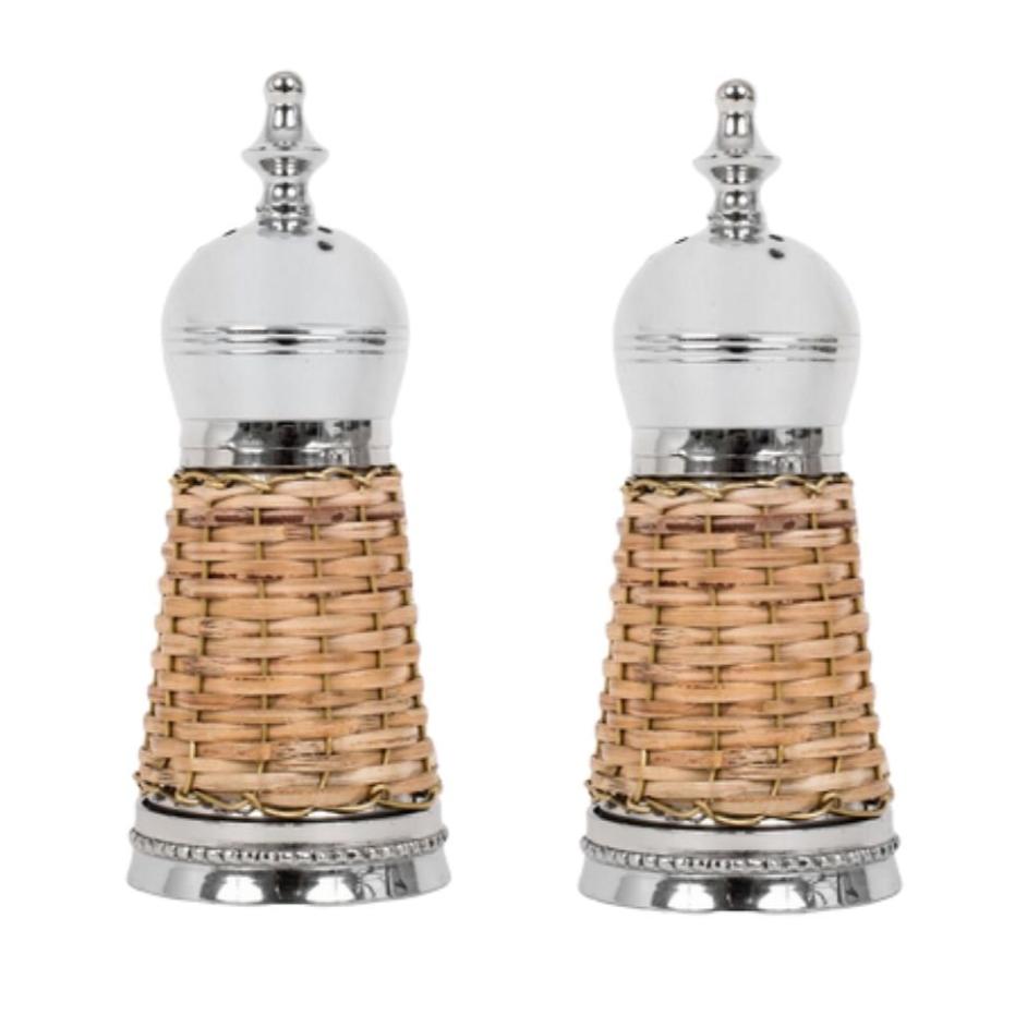 Wicker Salt and Pepper Shaker