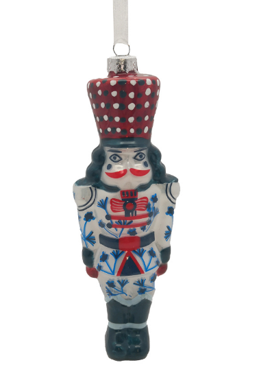 Red & Blue Nutcrack Gift Topper